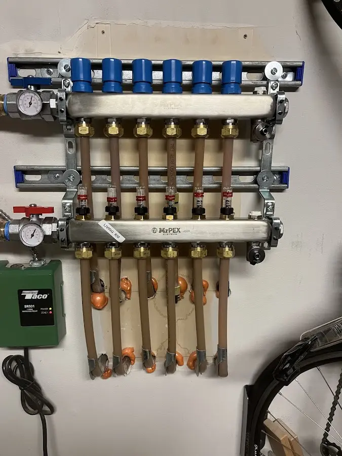 Plumber performing Leak Detection at a residential property in Millersburg